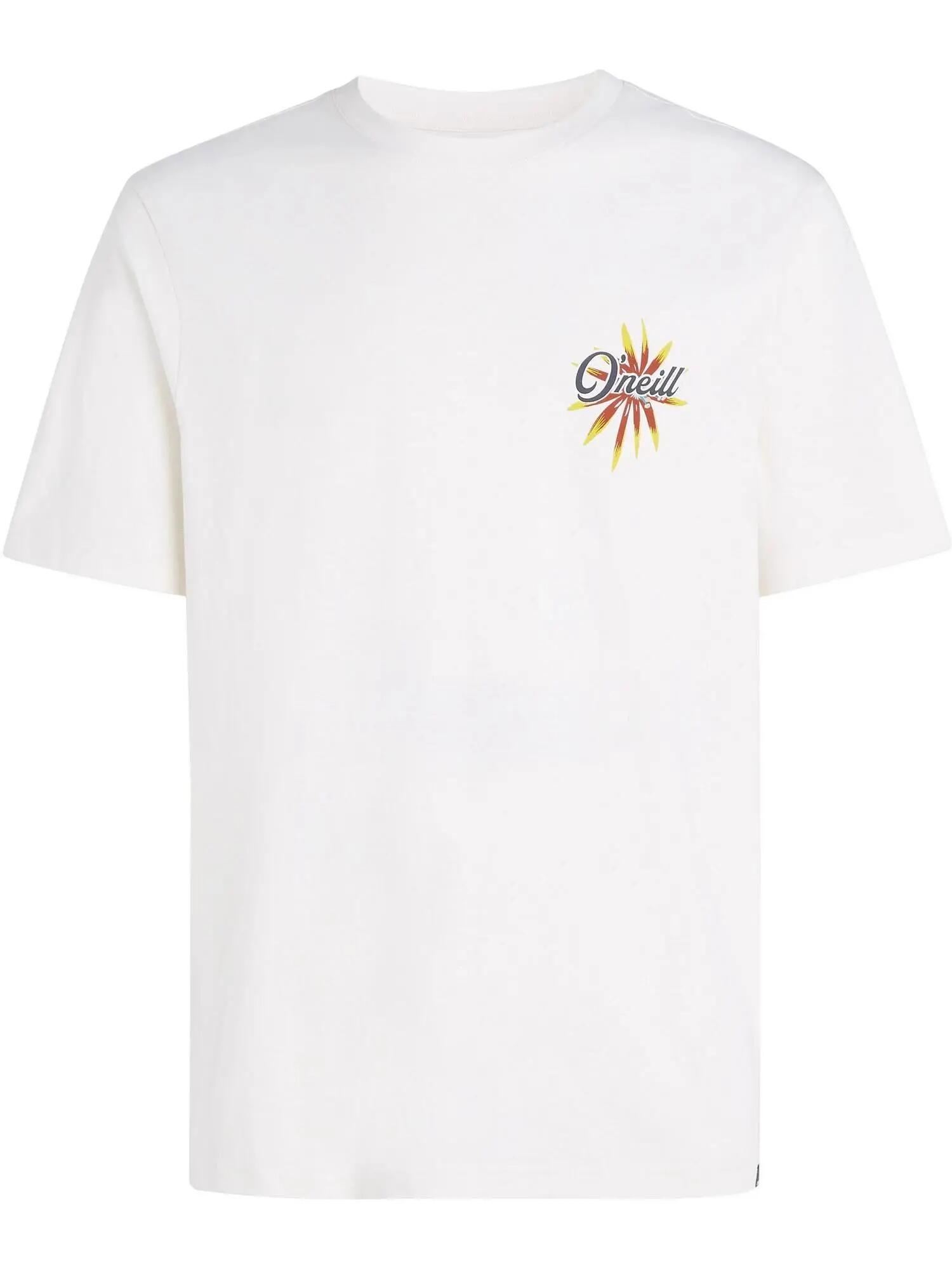 O'NEILL O'neill T-Shirts O'NEILL BEACH GRAPHIC T-SHIRT  Hommes Snow white 5/7