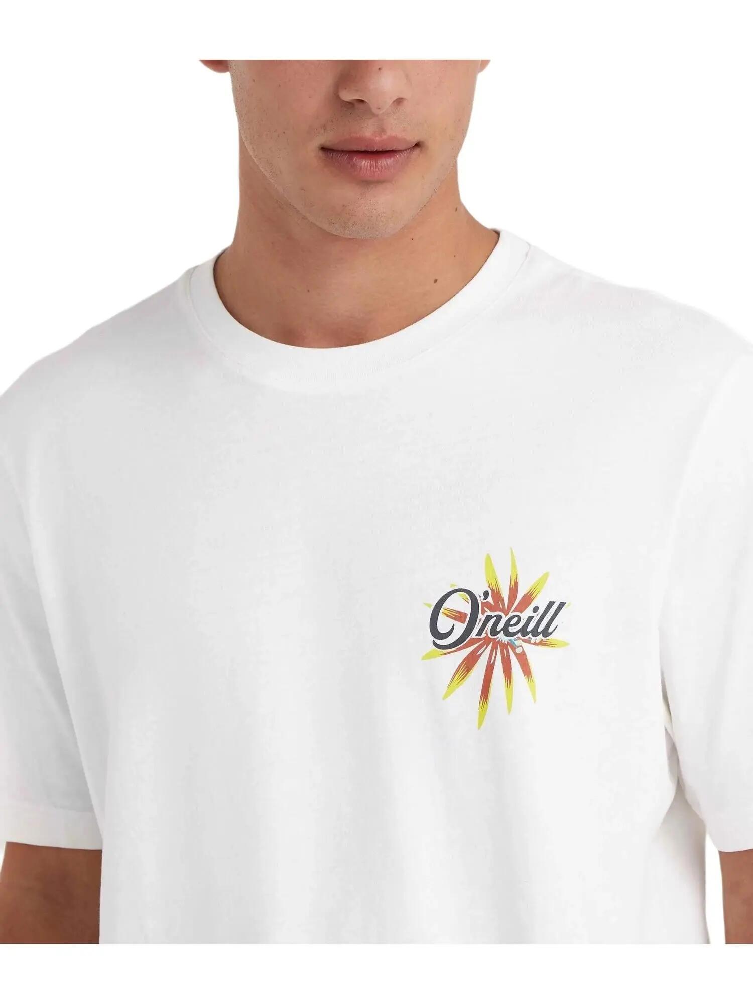O'NEILL O'neill T-Shirts O'NEILL BEACH GRAPHIC T-SHIRT  Hommes Snow white 4/7