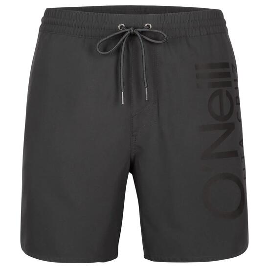 Short de bain homme Original Cali Logo Gris