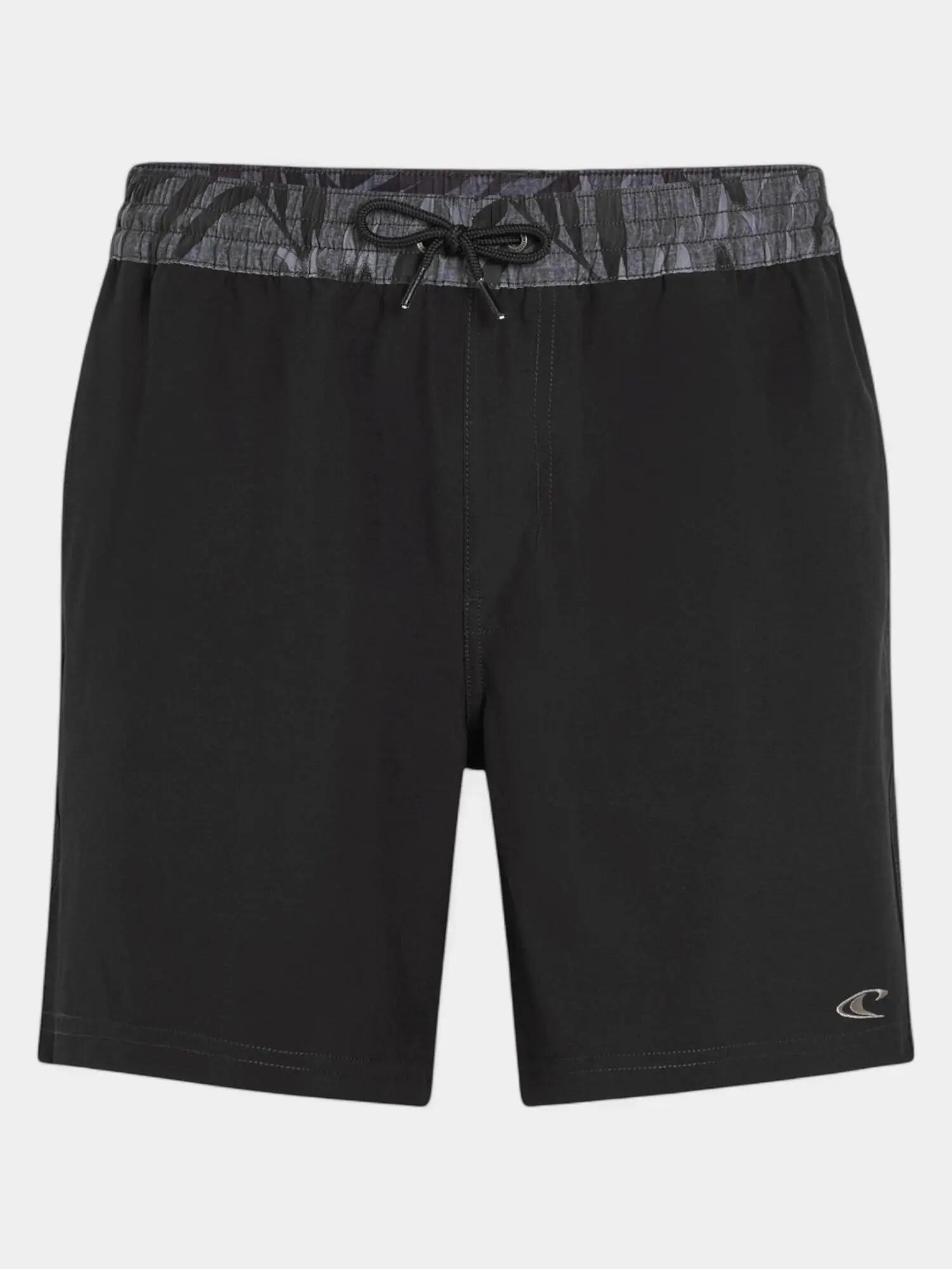 Short de plage hommes Pocket Print 16" 5/7