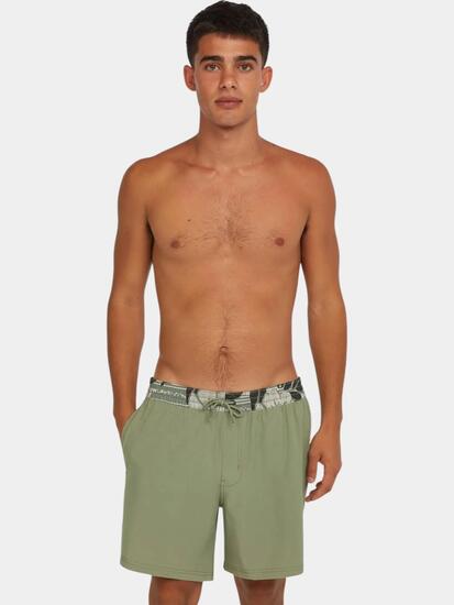 Short de plage hommes Pocket Print 16