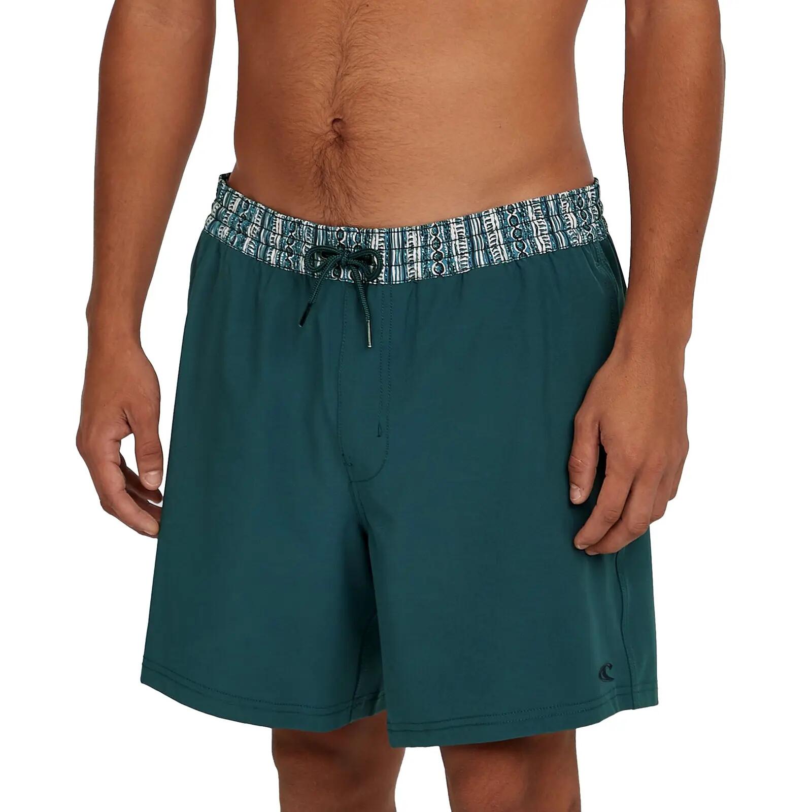 Badehose schnelltrocknend, atmungsaktiv Herren - Pocket Print 16'' Swimshorts 4/5