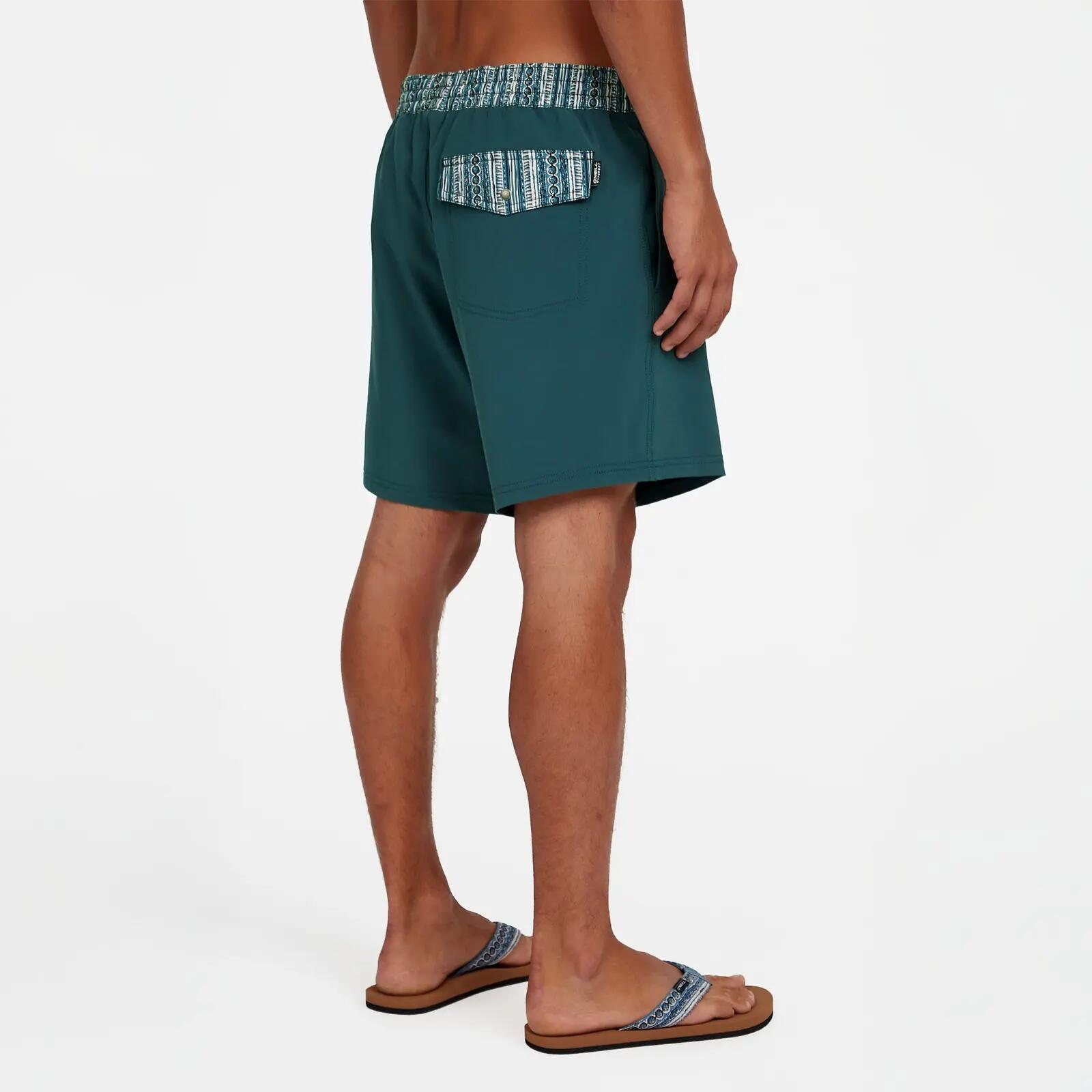 Badehose schnelltrocknend, atmungsaktiv Herren - Pocket Print 16'' Swimshorts 3/5