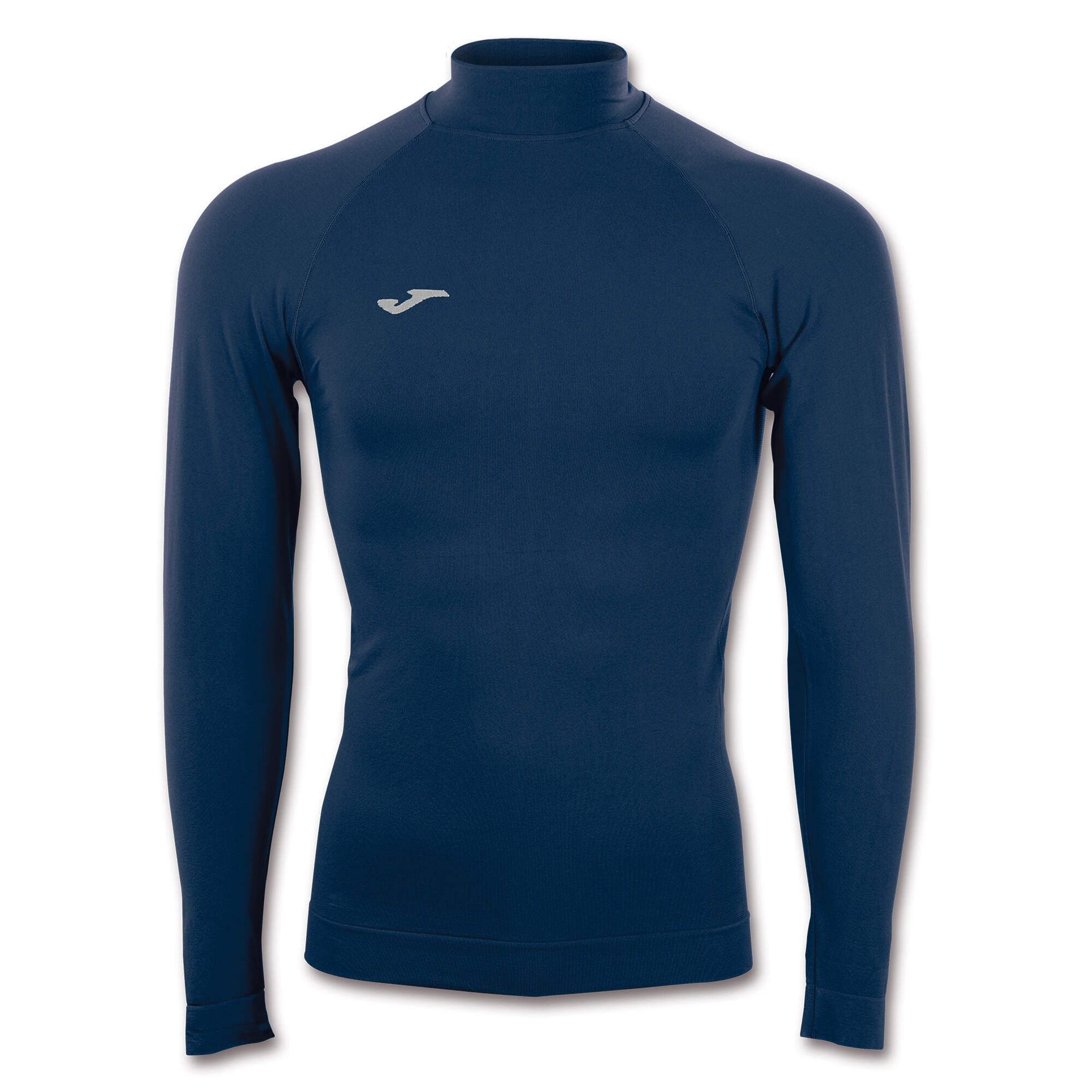 T-shirt manga comprida fitness criança joma brama classic azul marinho