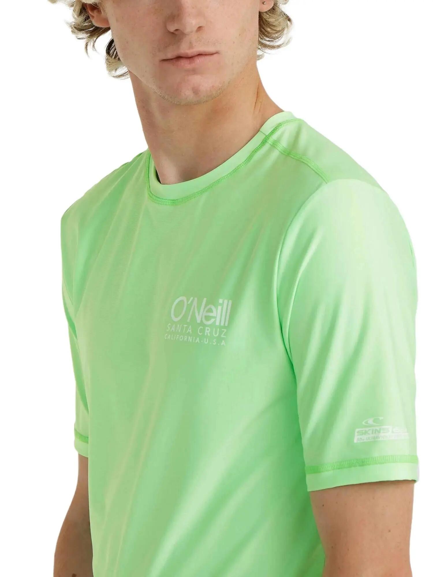 O'NEILL O'neill T-Shirts ESSENTIALS CALI S/SLV SKINS HEREN NEON GREEN 4/7