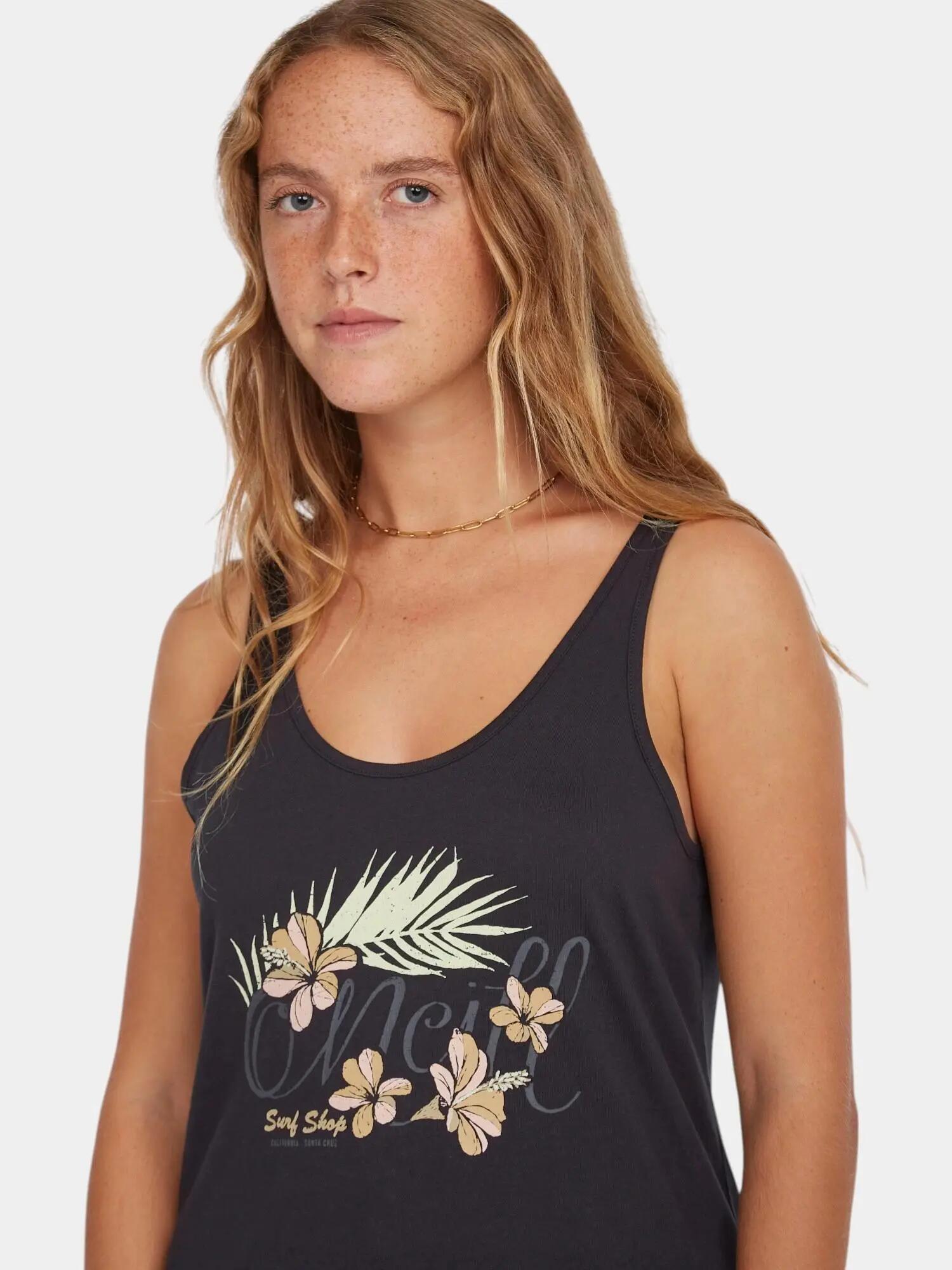 O'NEILL O'neill T-Shirts SUMMER MUSTHAVES LUANA GRAPHIC TANKTOP DAMES Black Out 4/7