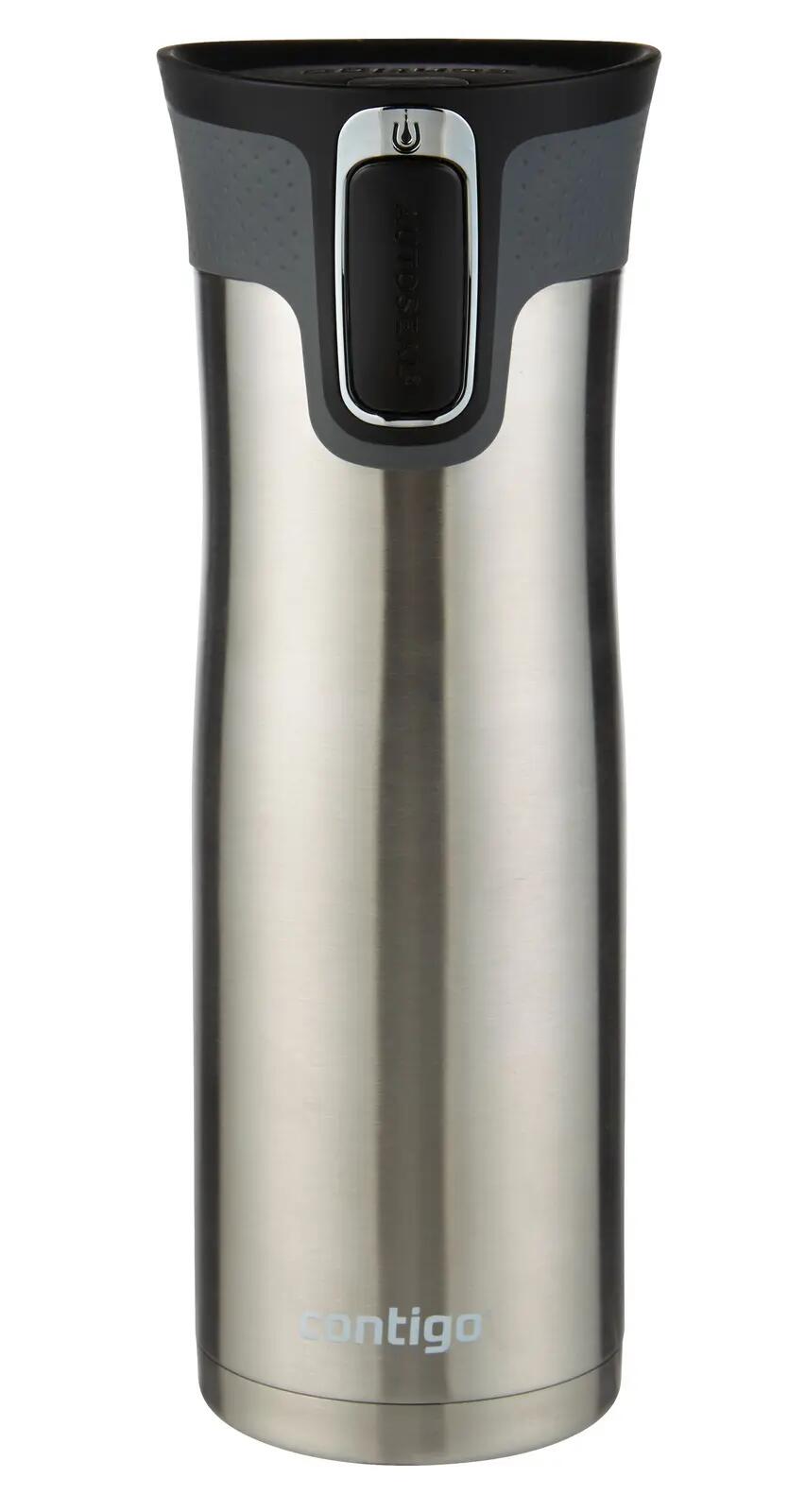 Contigo 591ml Westloop Autoseal Mug Tumbler Stainless Steel -  Silver
