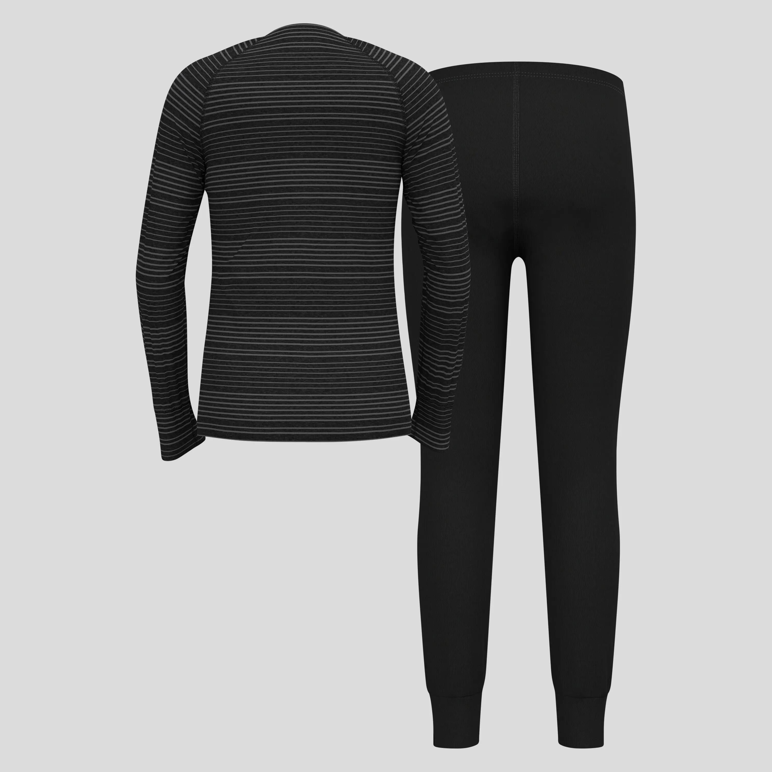 Y Set Long Active Warm Eco Set - no-index - 60066_black_grey_melange - kids - 4/10