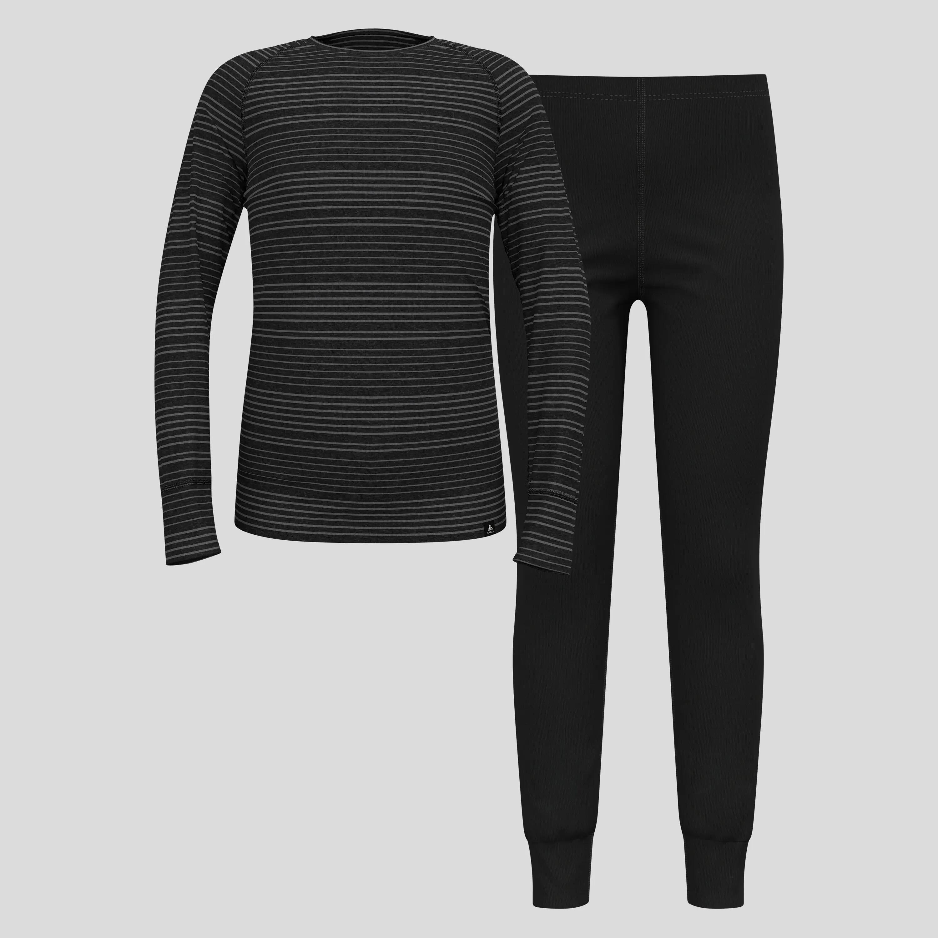 Y Set Long Active Warm Eco Set - no-index - 60066_black_grey_melange - kids - 2/10