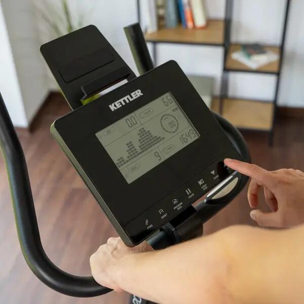 Ergometer - Tour 200 - Fitness und Cardio - LCD Bildschirm 7/10