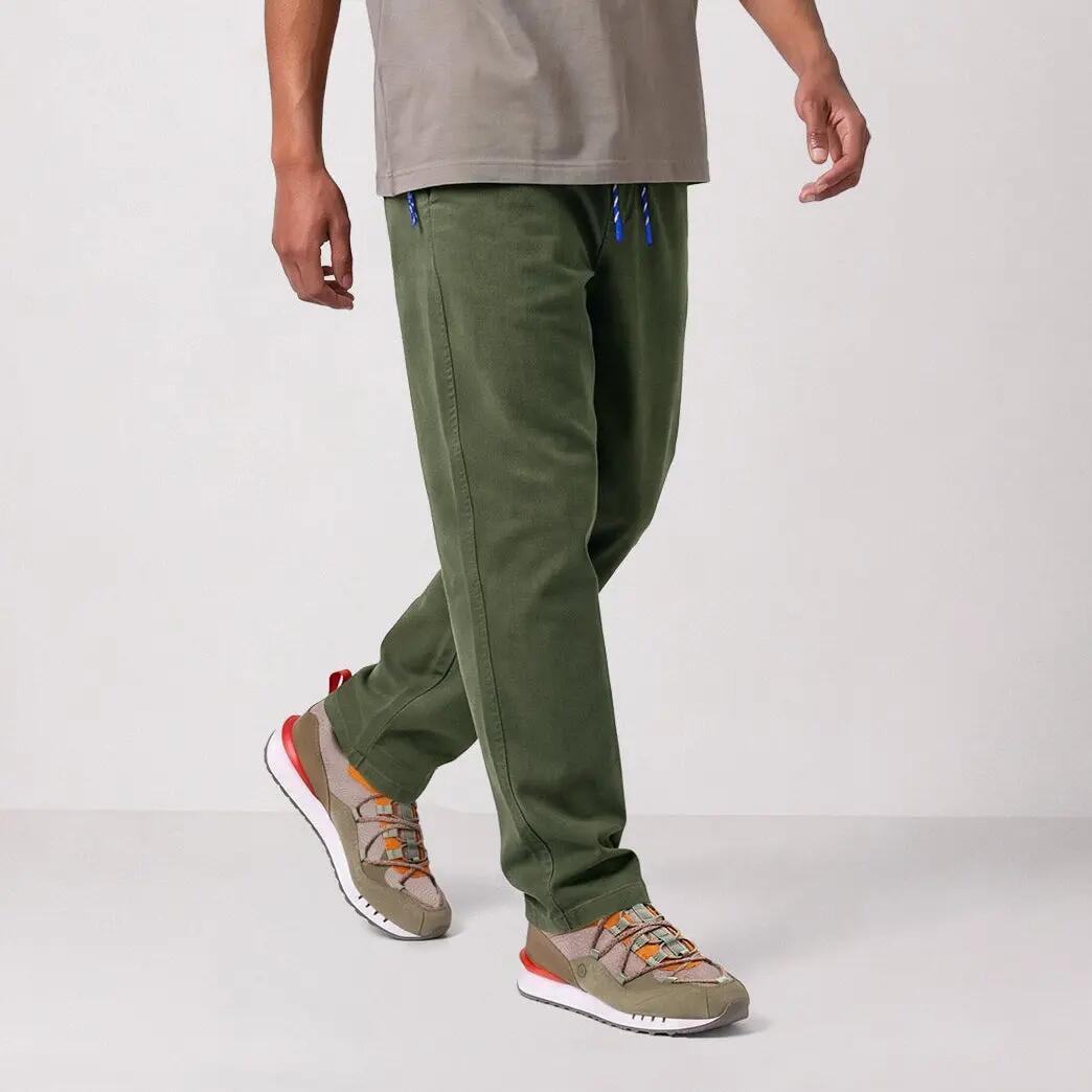Broek 558 van stretchkatoen met elastische tailleband 6/6