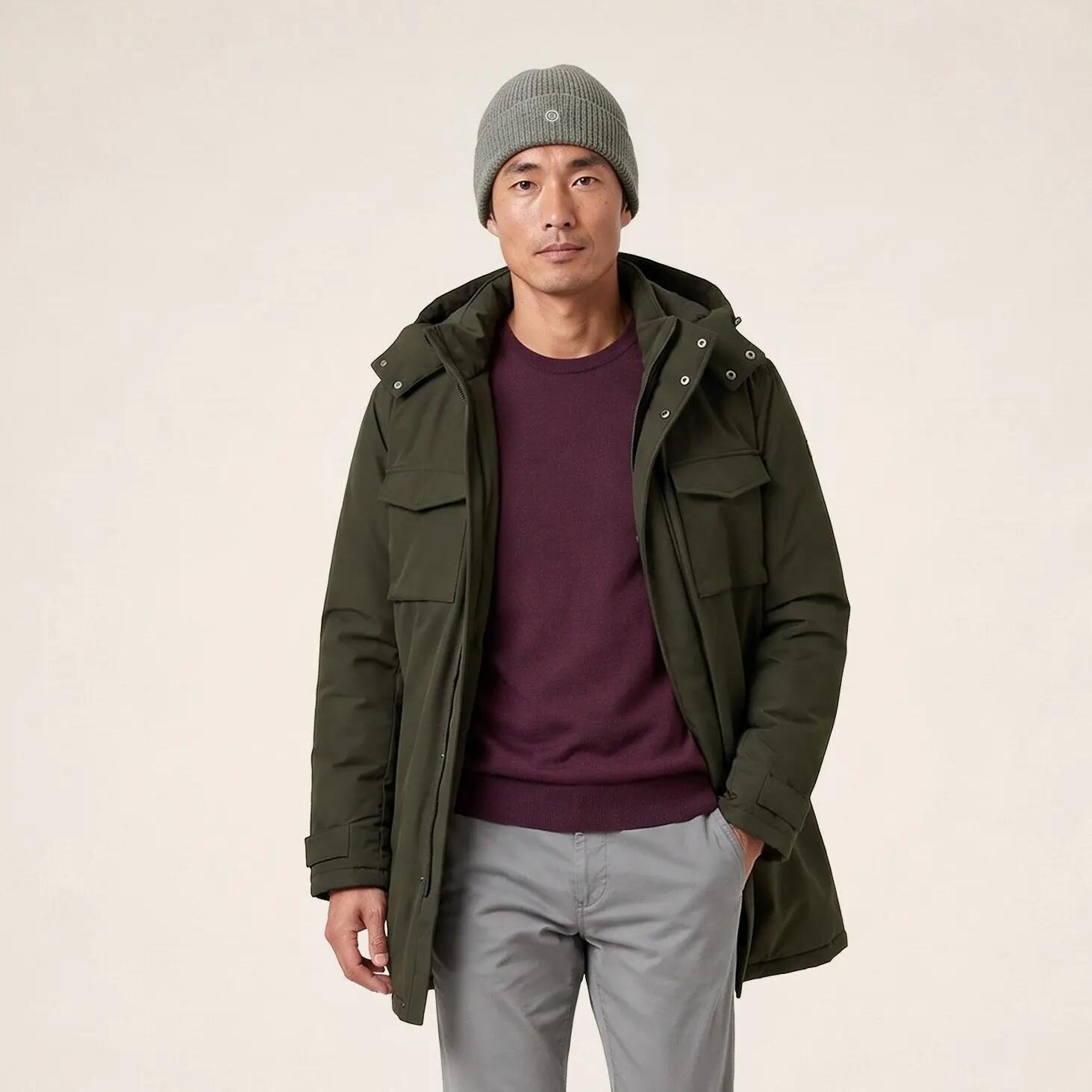 Laurent winterparka militair groen 2/7