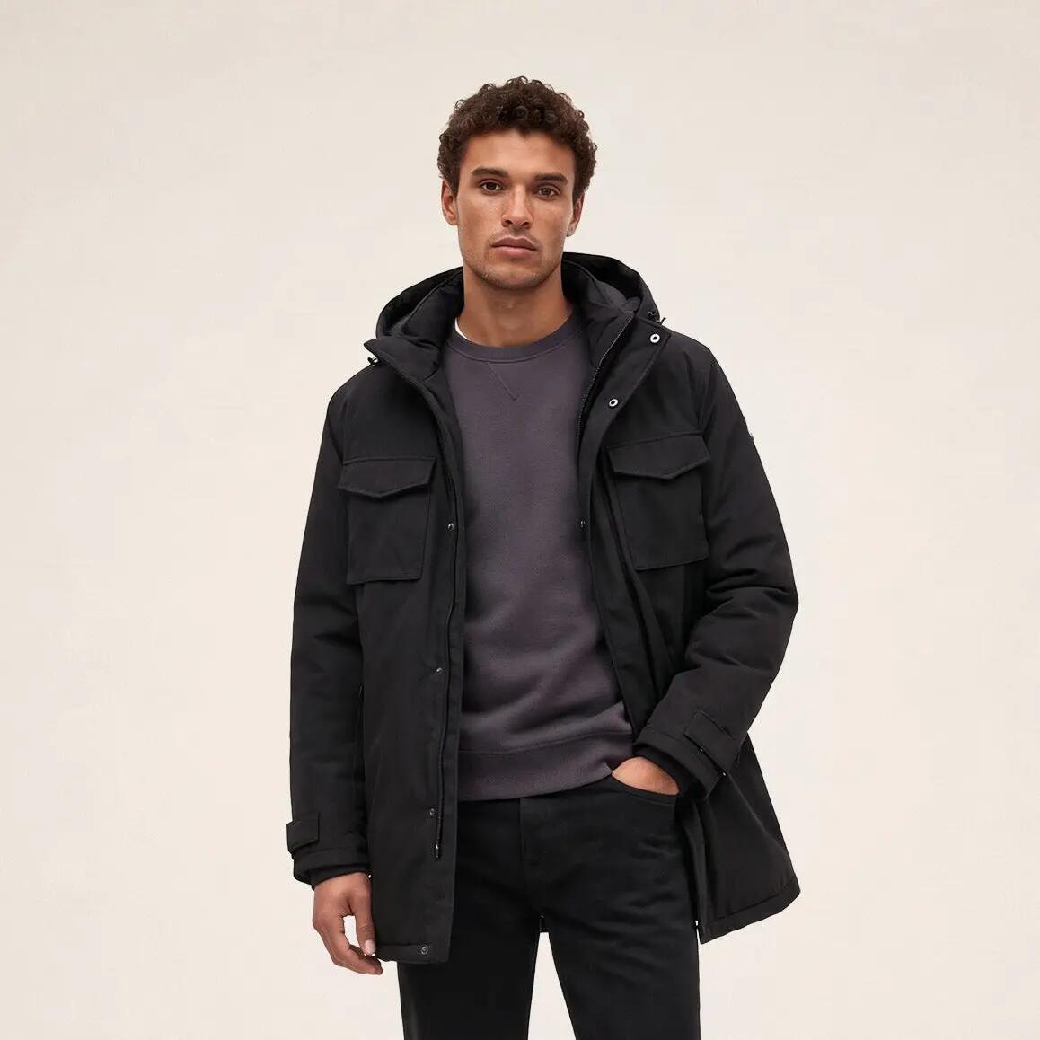 Laurent winterparka zwart 2/6