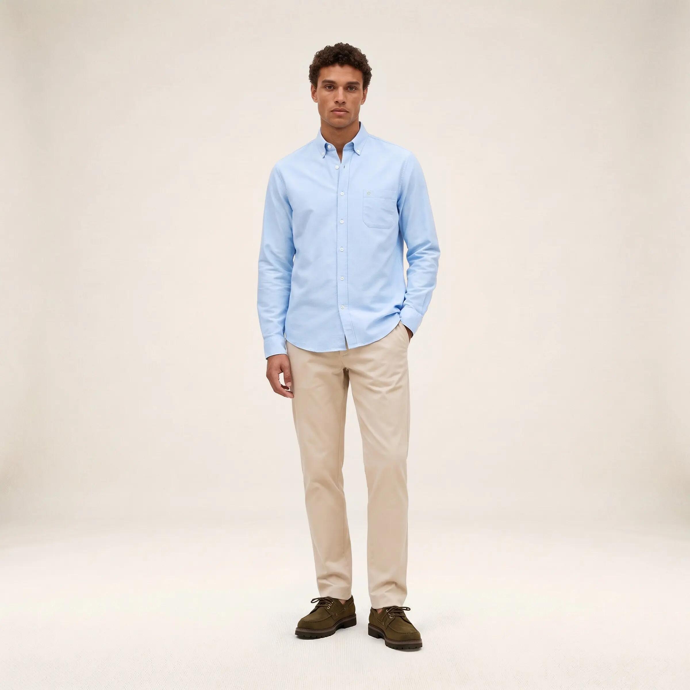 Camisa de manga comprida Oxford 7/7