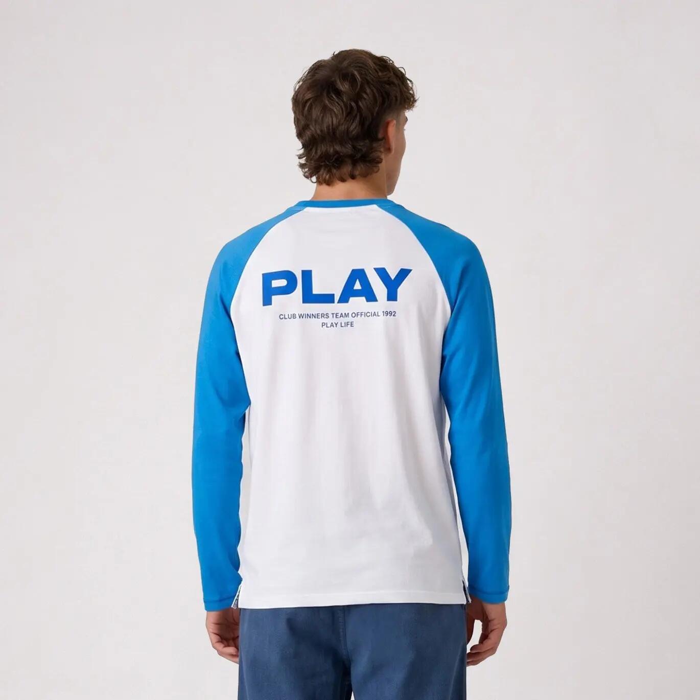 Camiseta de manga larga con cuello redondo y estampado Play 2/6