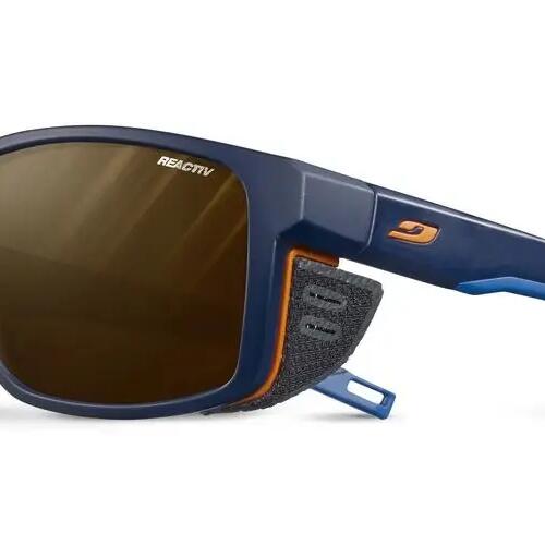 Julbo Shield Cameleon Sunglasses Blue - Orange