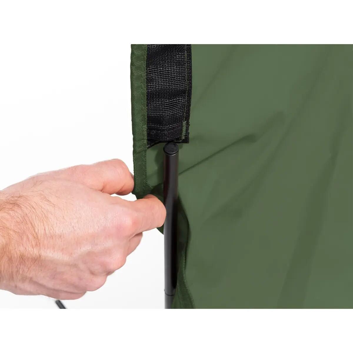 Gebraucht - Campingstuhl Solig - Klappstuhl - bis 120 kg belastbar - Stahlrahmen 8/11