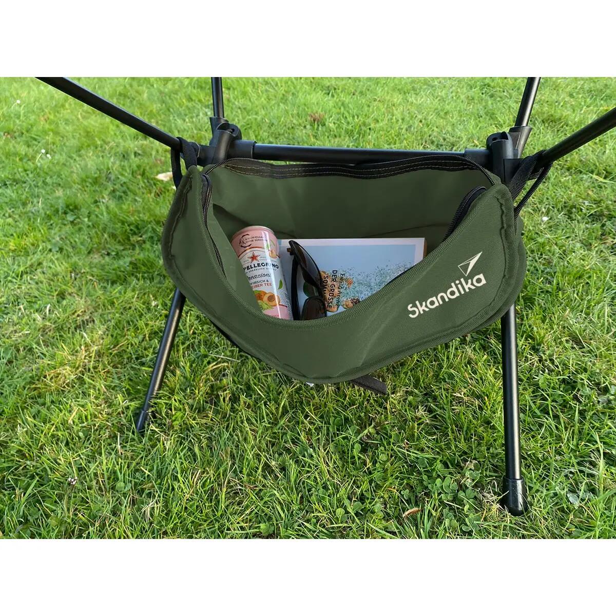 Gebraucht - Campingstuhl Solig - Klappstuhl - bis 120 kg belastbar - Stahlrahmen 6/11