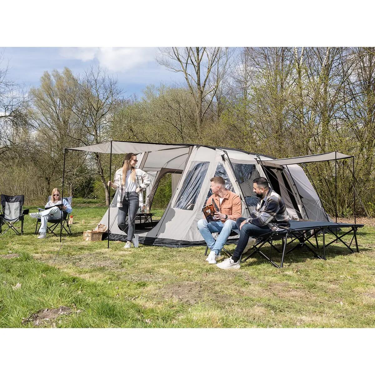 Seconde vie - Tente Nordland 6 Sleeper Protect - 6pers, Cabine sombre, Sol cousu 3/16