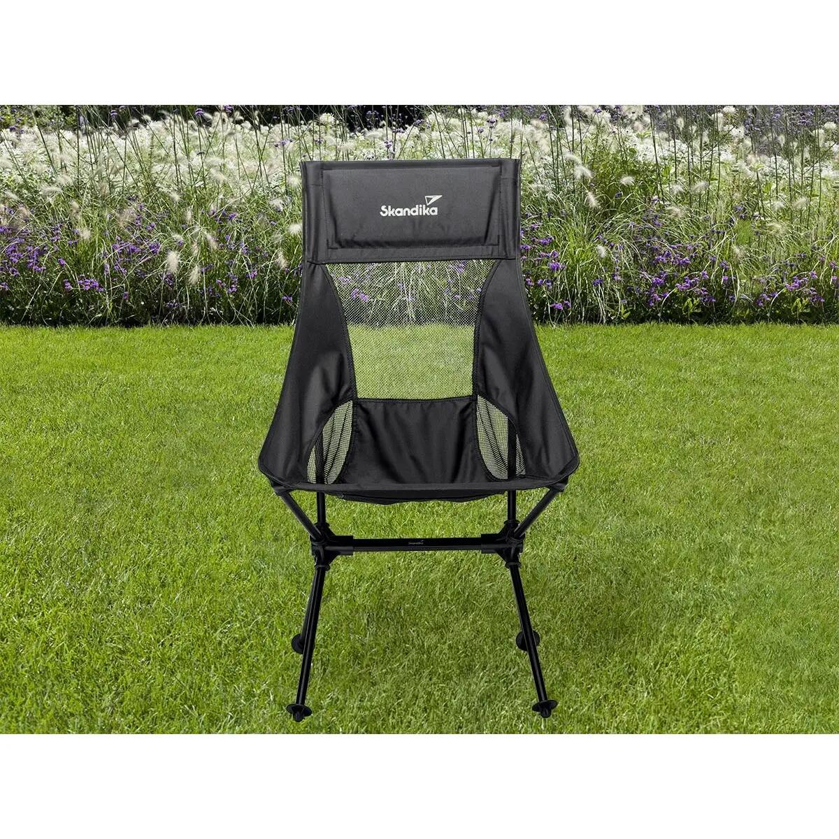 Krzesło kempingowe składane Compact, do 150 kg, ultra lekkie