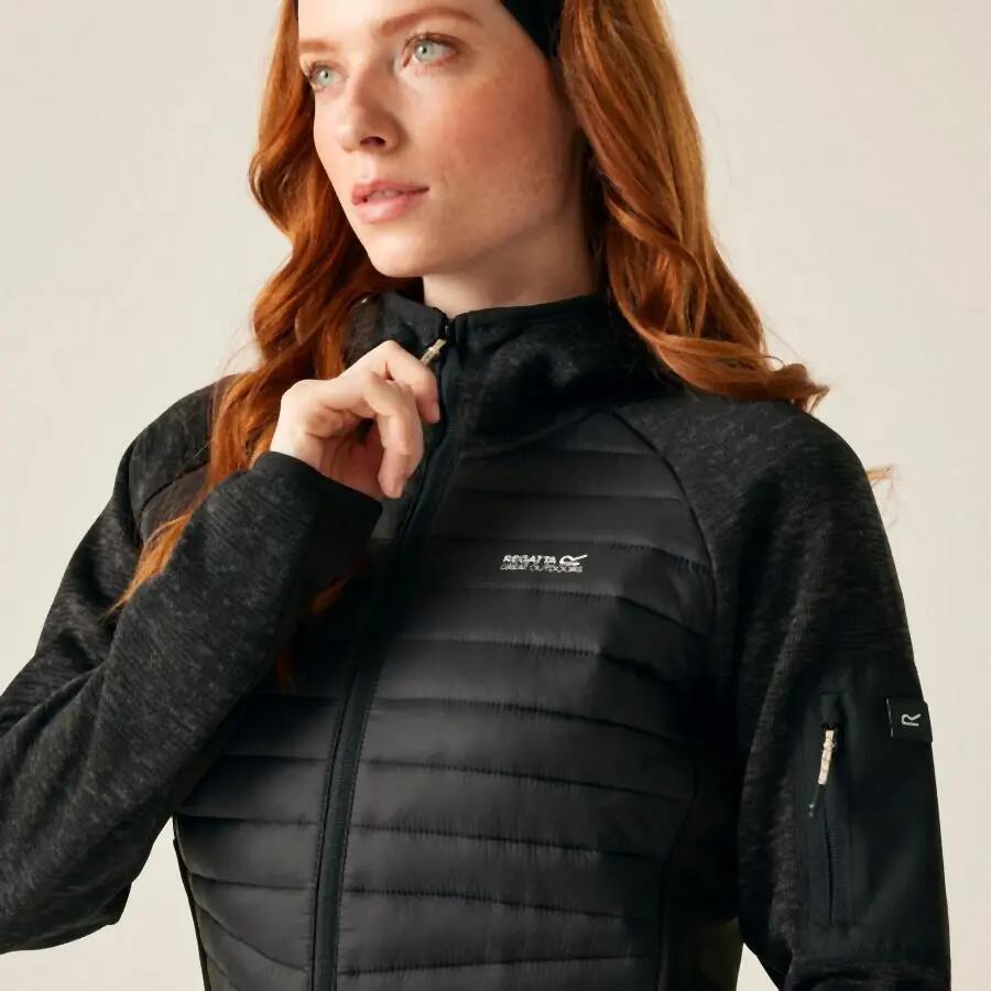 Damen Kapuzen-Sweatshirt mit durchgehendem Reißverschluss Regatta Newhill 4/7