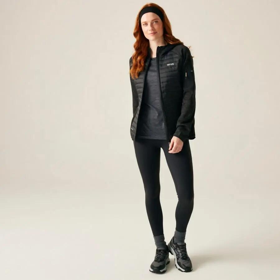 Damen Kapuzen-Sweatshirt mit durchgehendem Reißverschluss Regatta Newhill 3/7