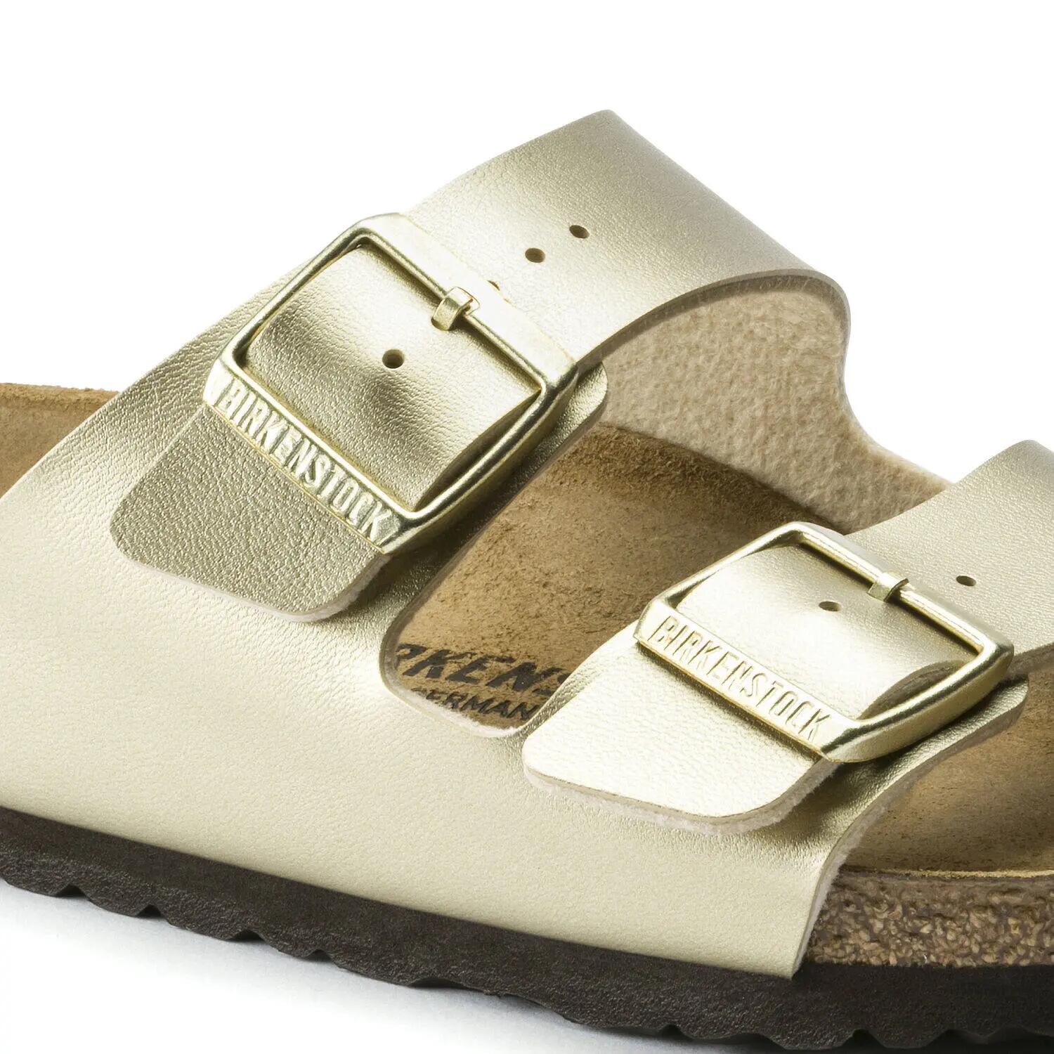 Bio Sandalen Dames Birkenstock Arizona Metallic 7/9