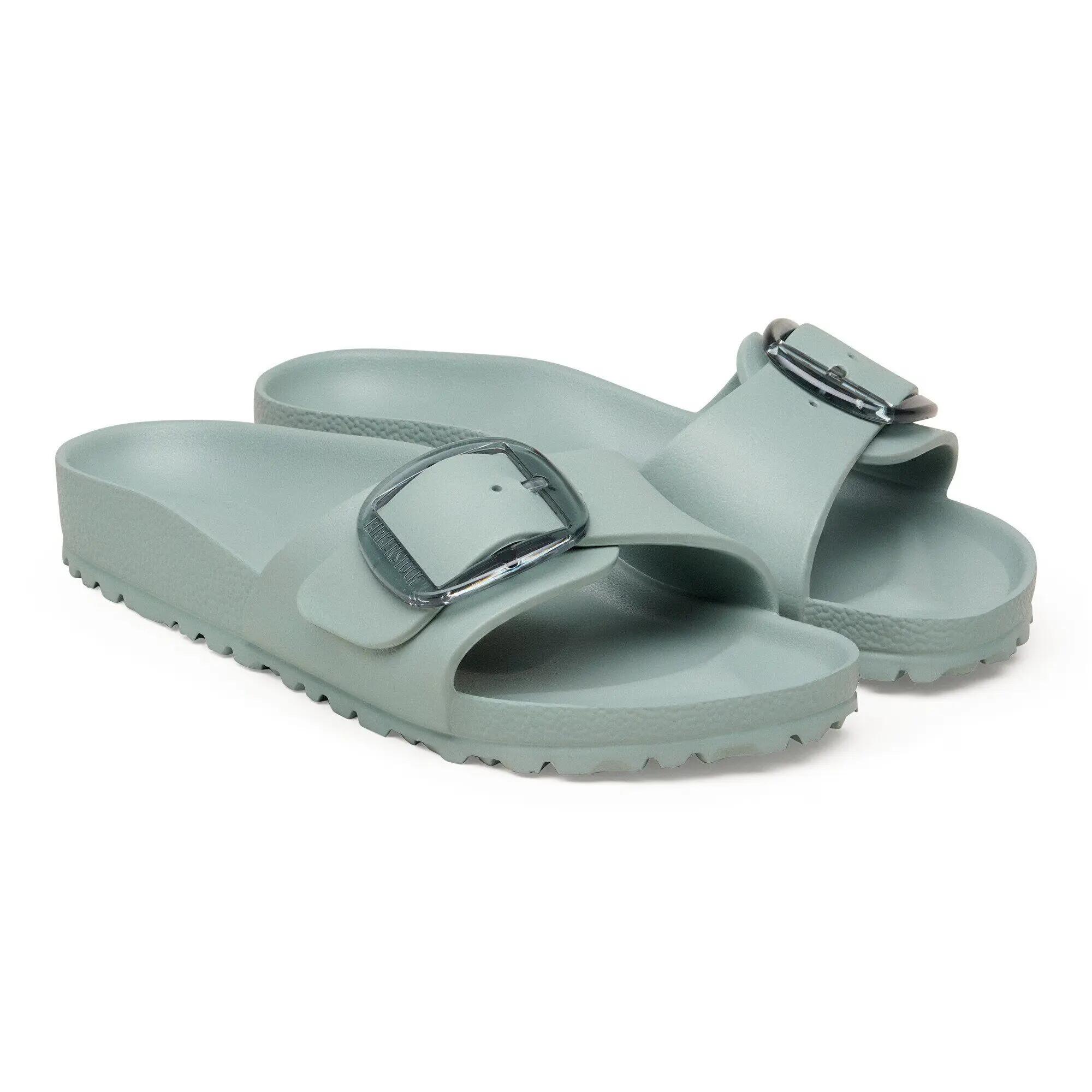 Platte Sandalen Dames Birkenstock Madrid Big Buckle Eva Groen 7/7