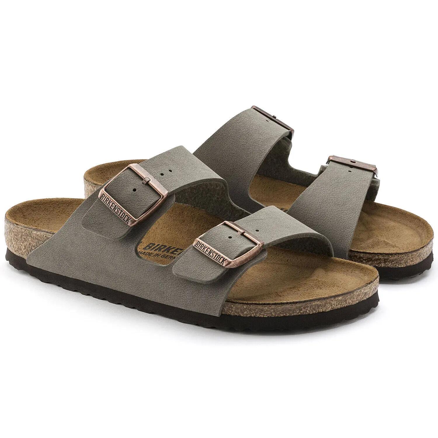 Chinelos Birkenstock Arizona Cinzento Adulto 6/10