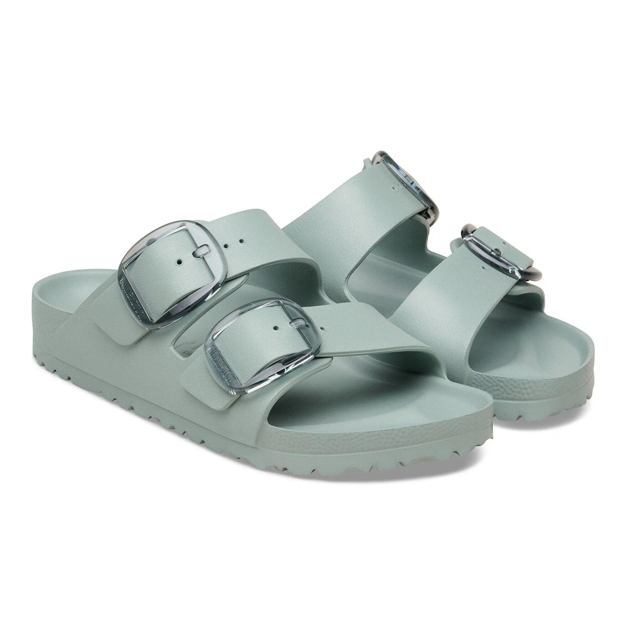 Sandali Bassi Donna Birkenstock Arizona Big Buckle Eva Verde 8/8