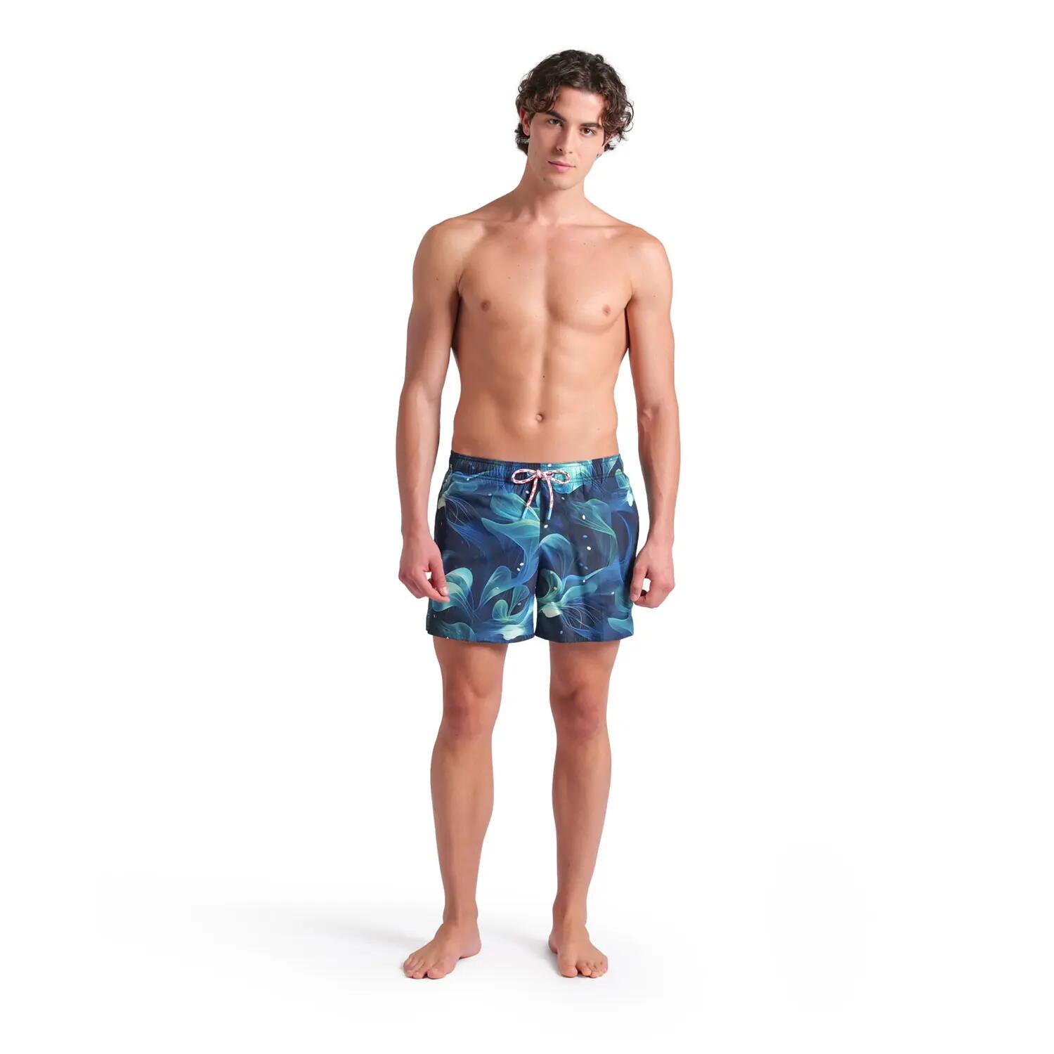 Badeshorts Herren - Water Prints Allover 3/7