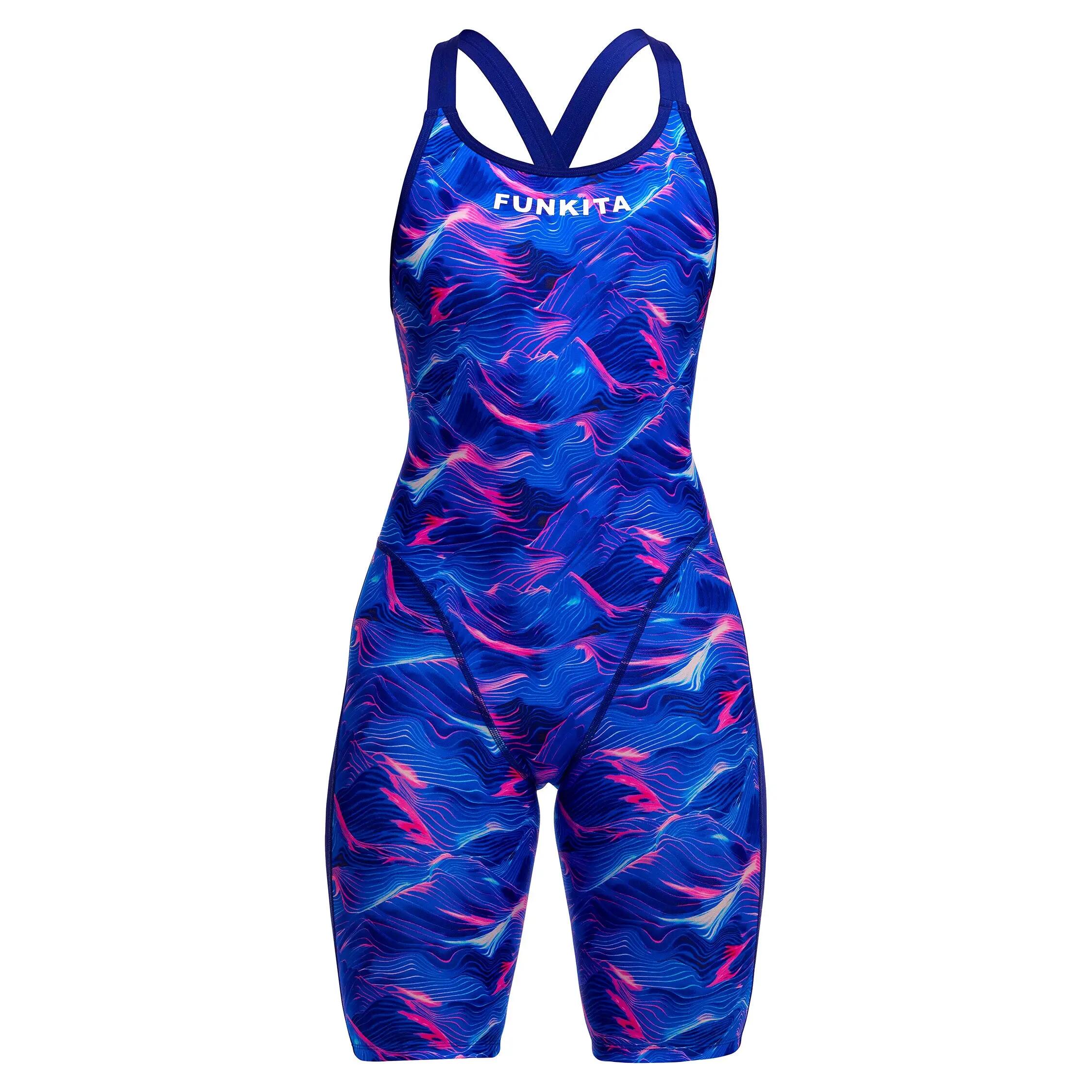 Funkita Damen Badeanzug Fast Legs Rising Tide 5/5
