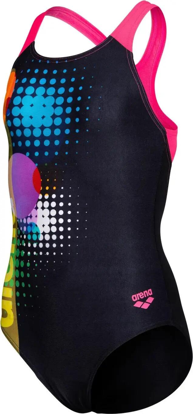 Maillot de Bain Arena Dots Noir/Multicolore Fille 5/7