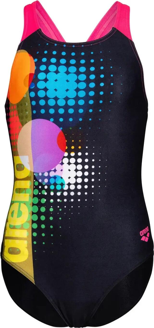 Maillot de Bain Arena Dots Noir/Multicolore Fille 3/7