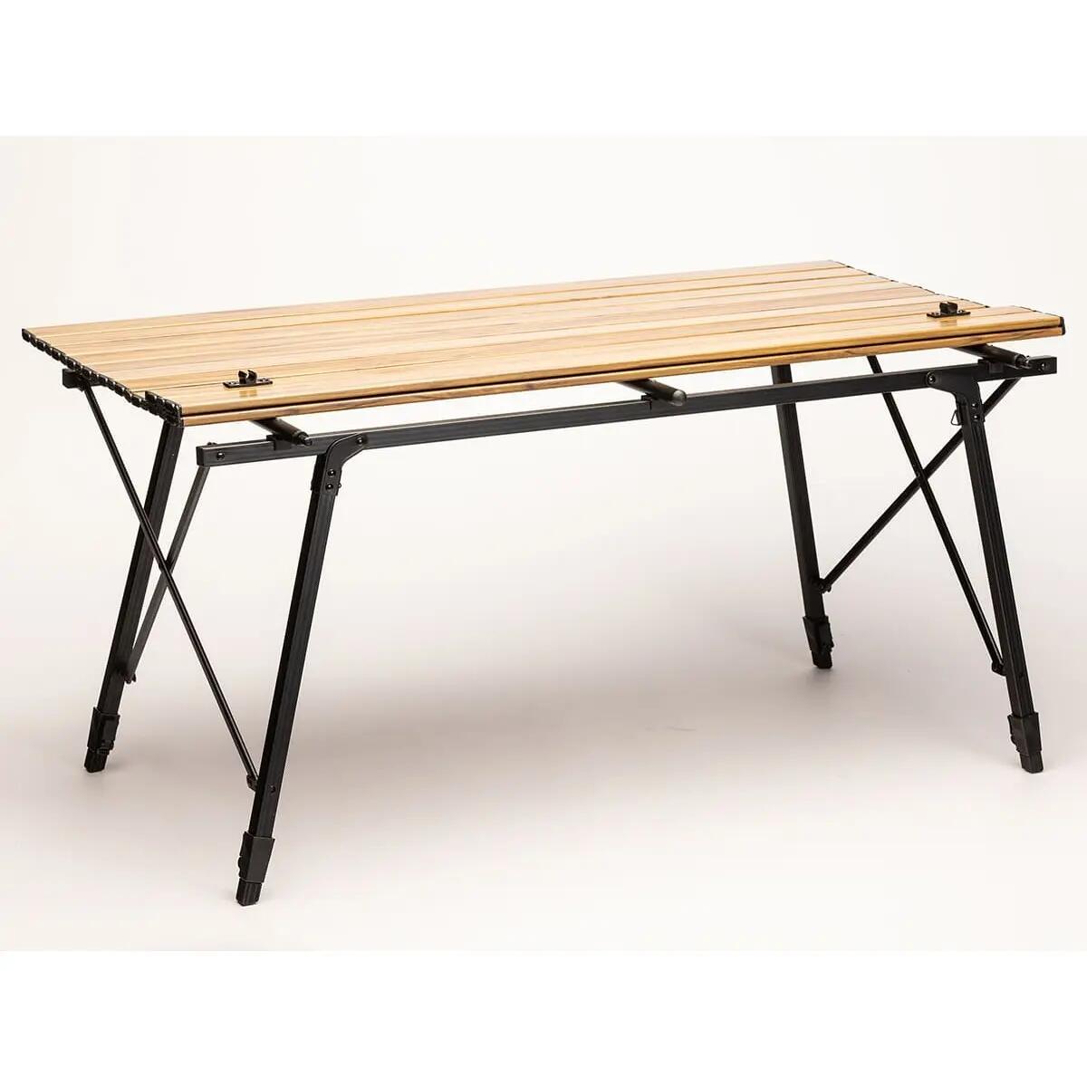 Table de camping pliable aluminium - Jamsa - 120x70 cm 7/14