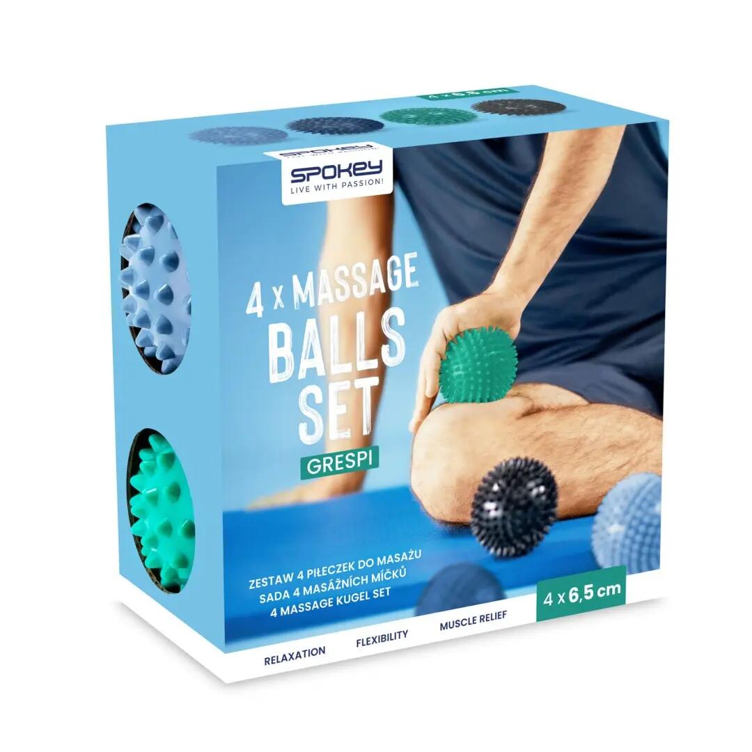 ENSEMBLE DE BALLES DE MASSAGE SPOKEY 10/10