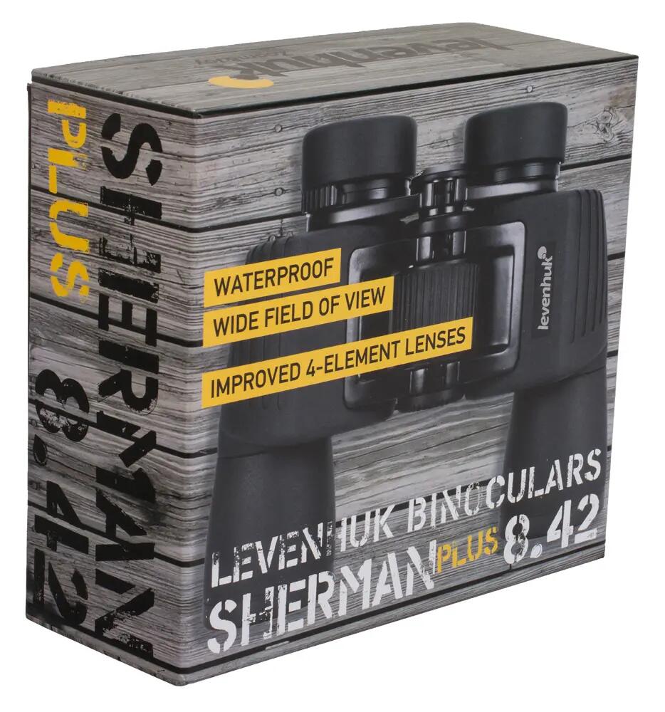 Prismáticos Levenhuk Sherman PLUS 8x42 9/9