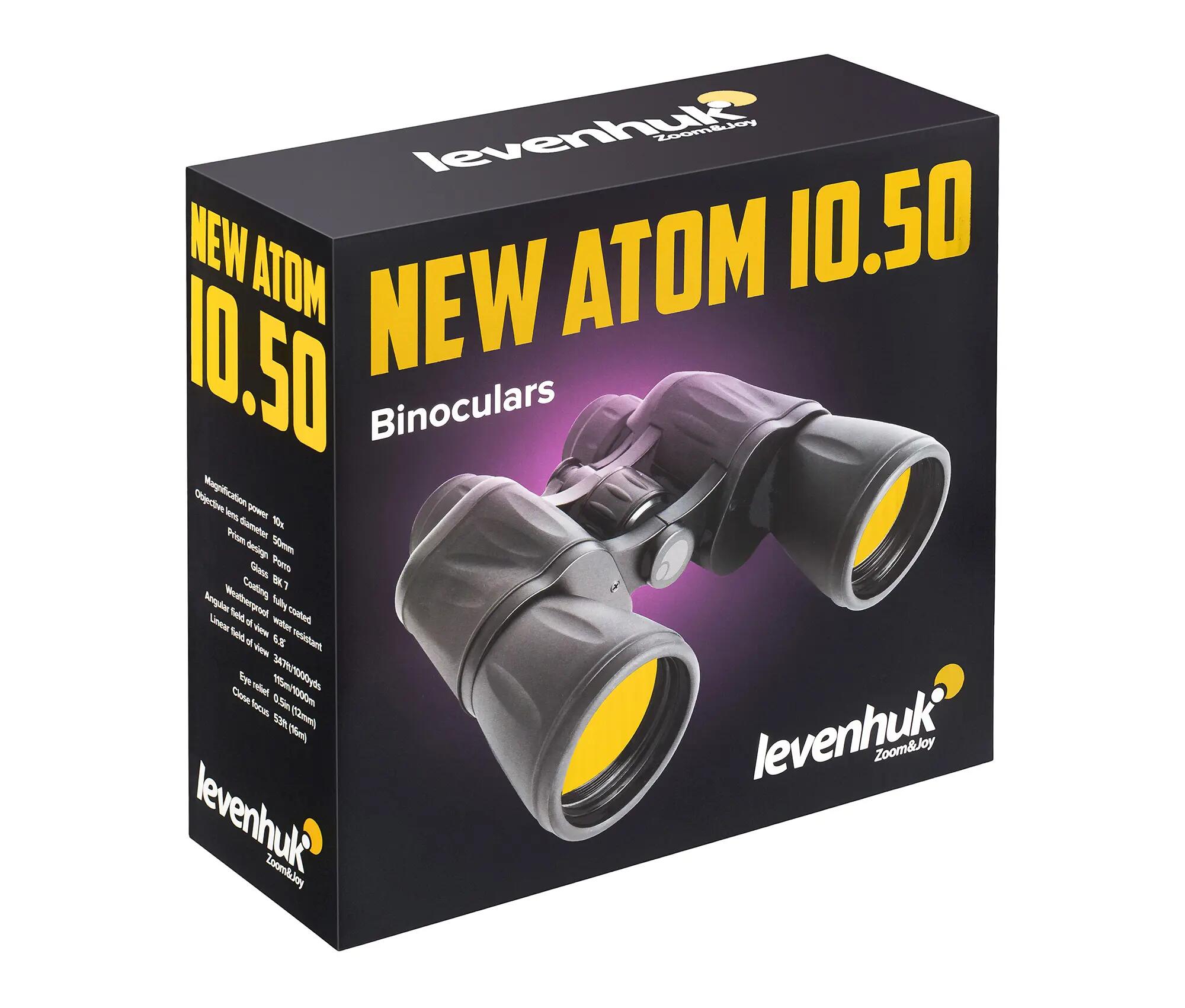 Levenhuk New Atom 10x50 verrekijker 13/13
