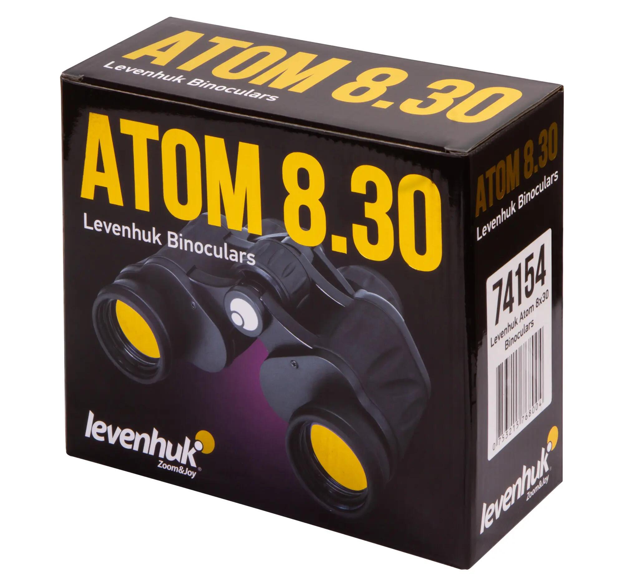 Prismáticos Levenhuk Atom 8x30 13/13
