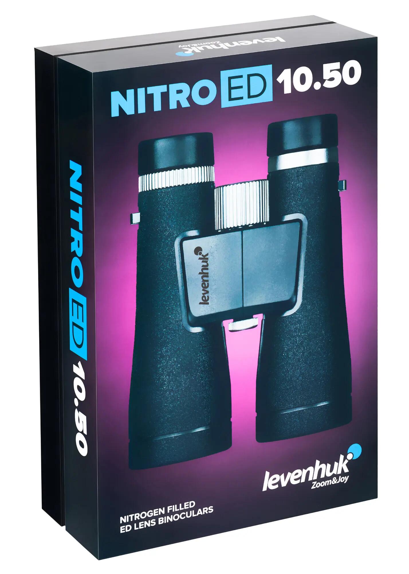 Levenhuk Nitro ED 10x50 Fernglas 12/12