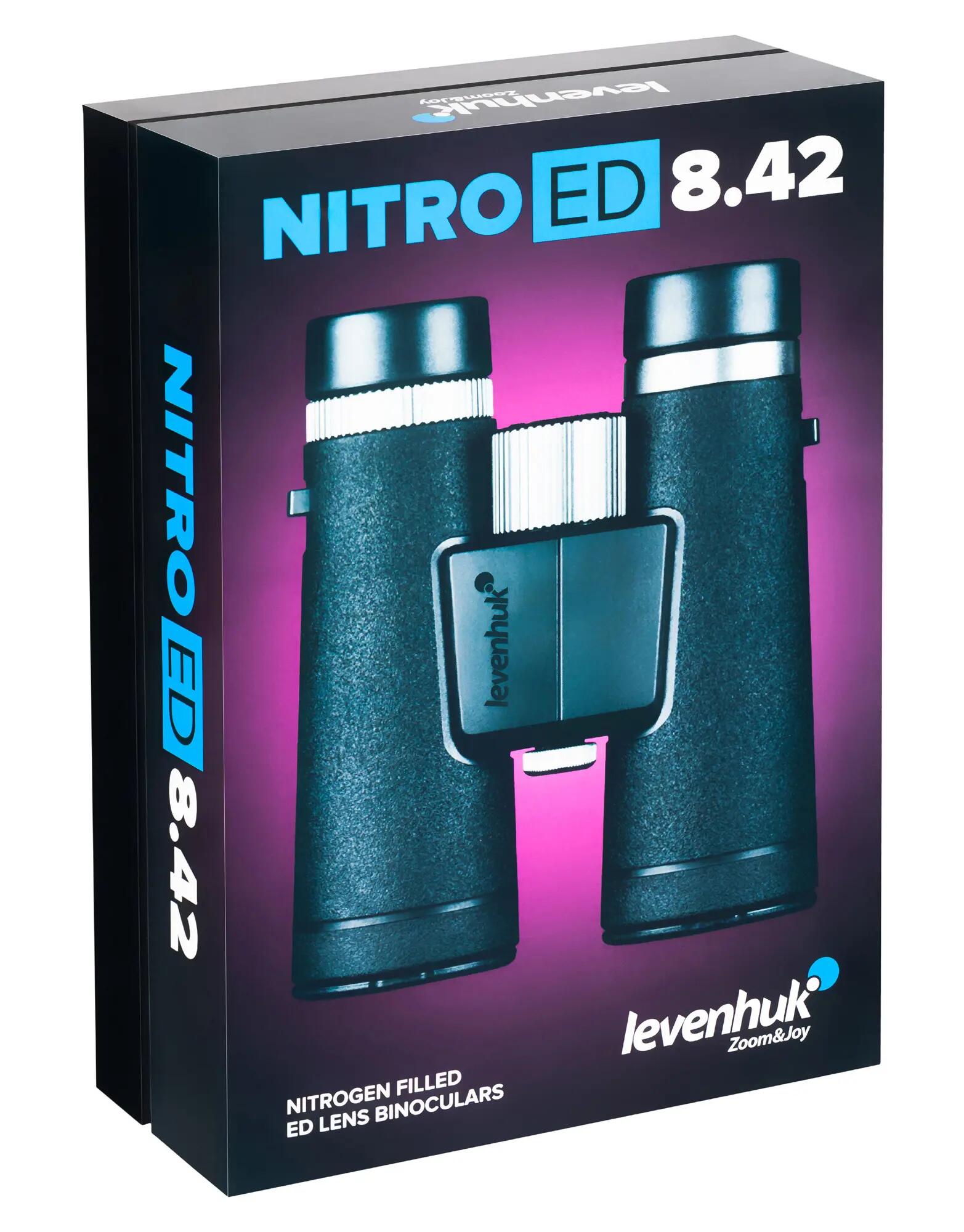 Jumelles Levenhuk Nitro ED 8x42 12/12