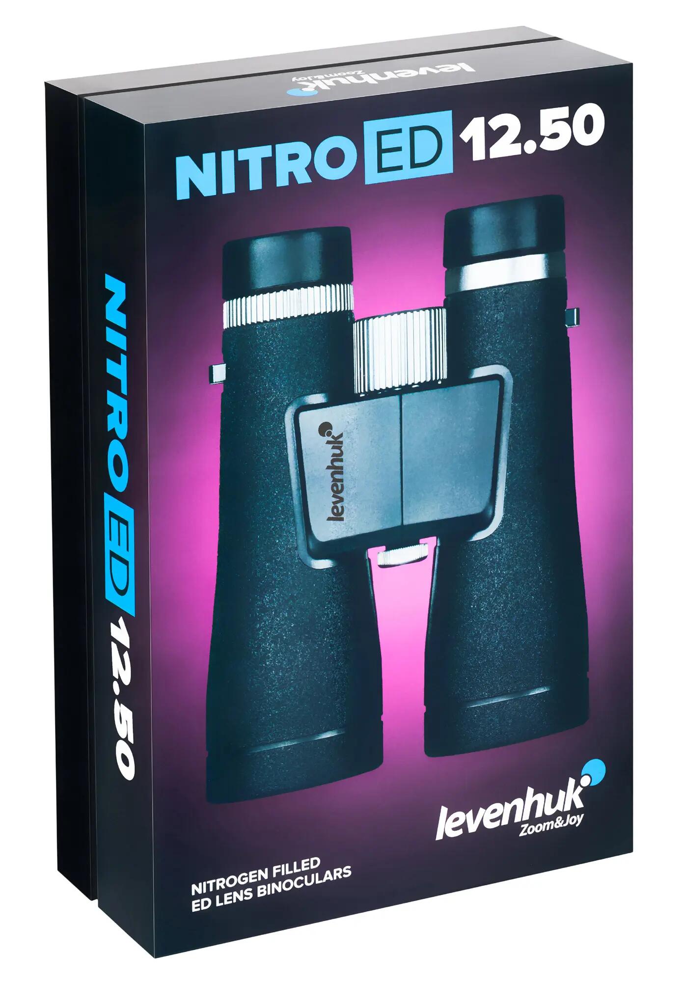 Binóculos Nitro ED 12x50 Levenhuk 12/12