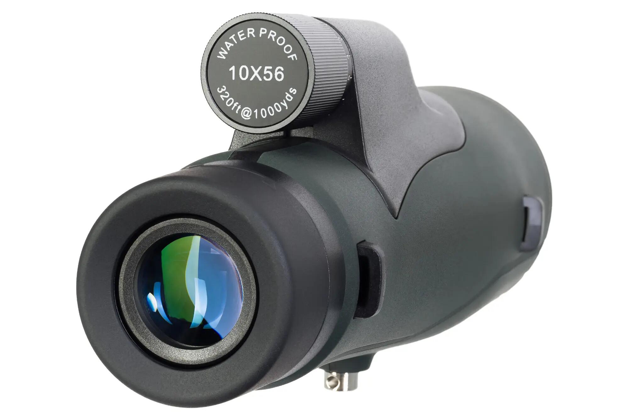 Levenhuk Wise PLUS 10x56 monoculaire telescoop met dradenkruis 11/12