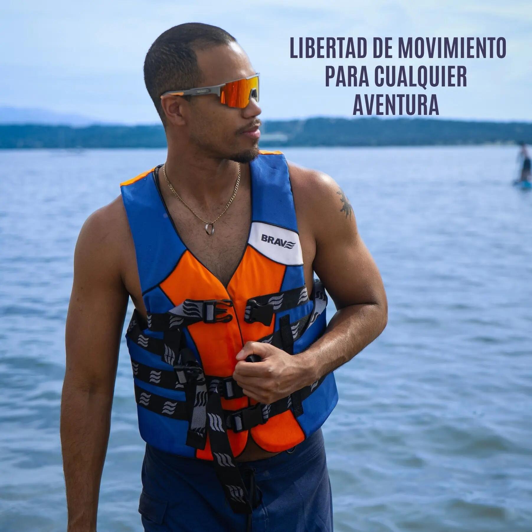 Brave Sports Chaleco de ayuda a la flotabilidad Lagoon Rush 50N 6/7
