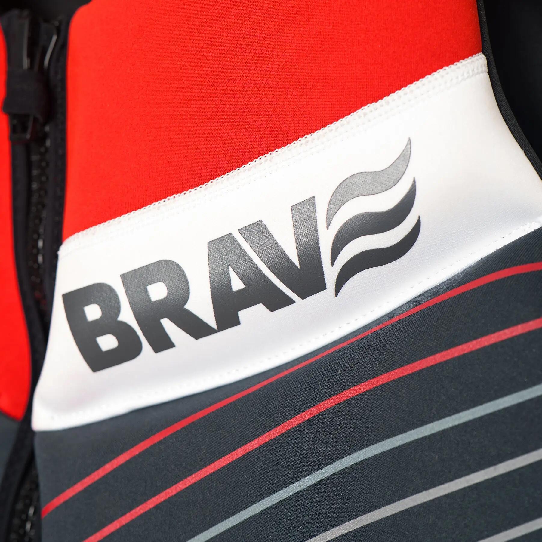 Brave Sports Chaleco de ayuda a la flotabilidad Red Horizon 50N 4/8