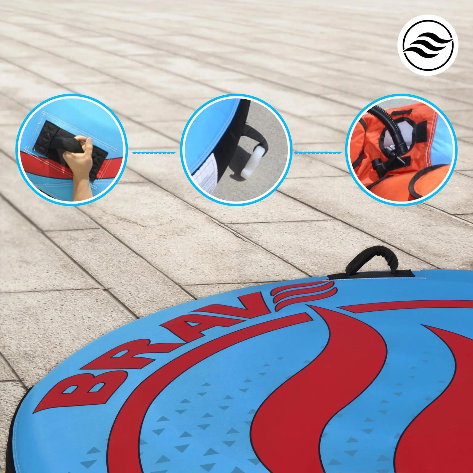 Funtube circular BRAVE para 2 personas, Ø 165 cm 3/5