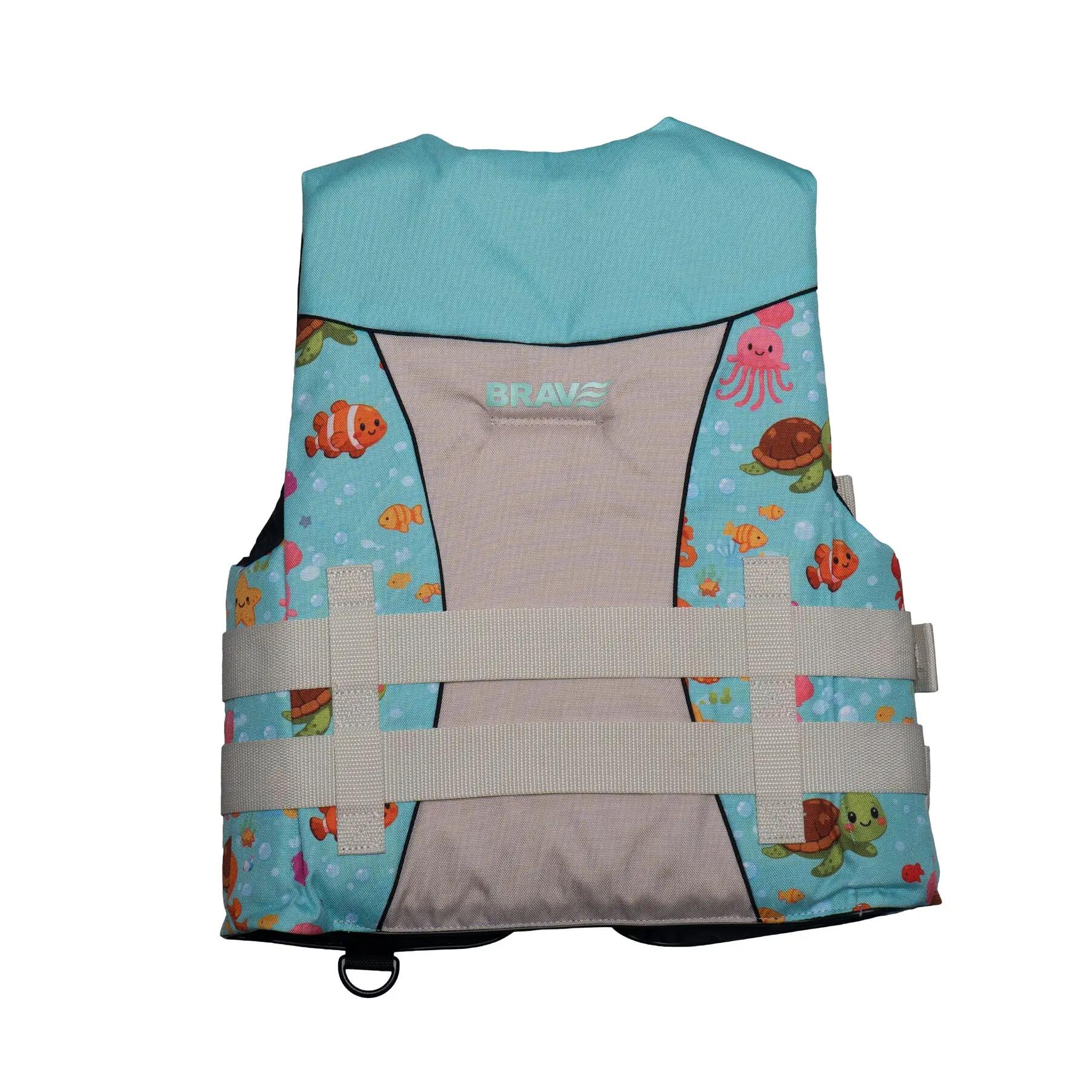 Brave Sports Chaleco de ayuda a la flotabilidad infantil Sea Floor 50N 3/9