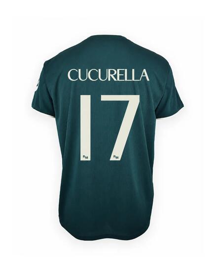 Camiseta Real Madrid Niño Cucurella 2026/27 Segunda Equipación Réplica Oficial