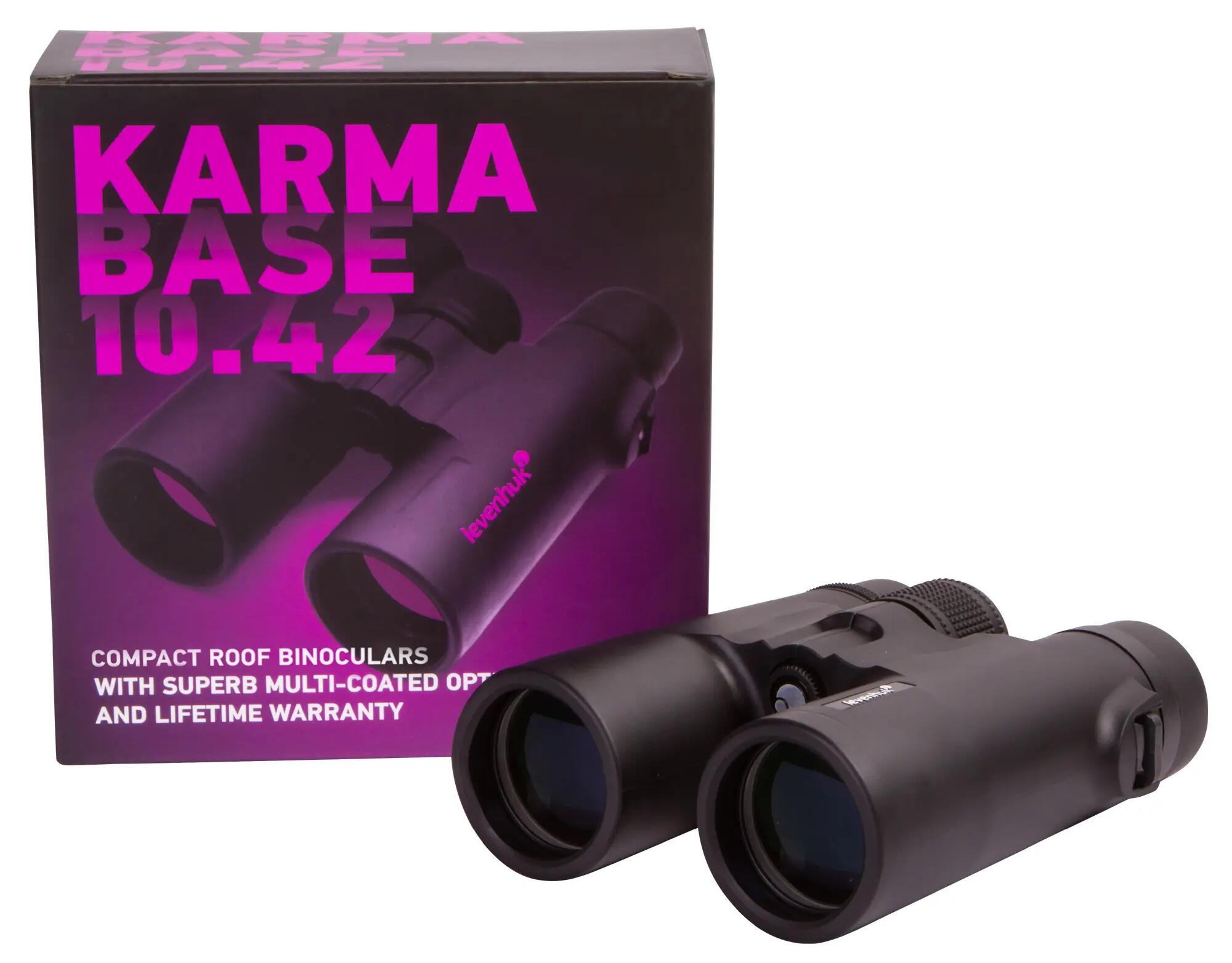 Prismáticos Levenhuk Karma BASE 10x42 13/14