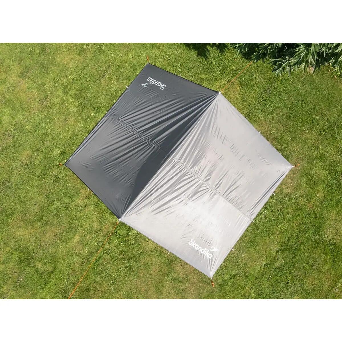 Toldo de campismo XL 5 x 3 m - rectangular - impermeável - protecção UPF 50+ 7/14